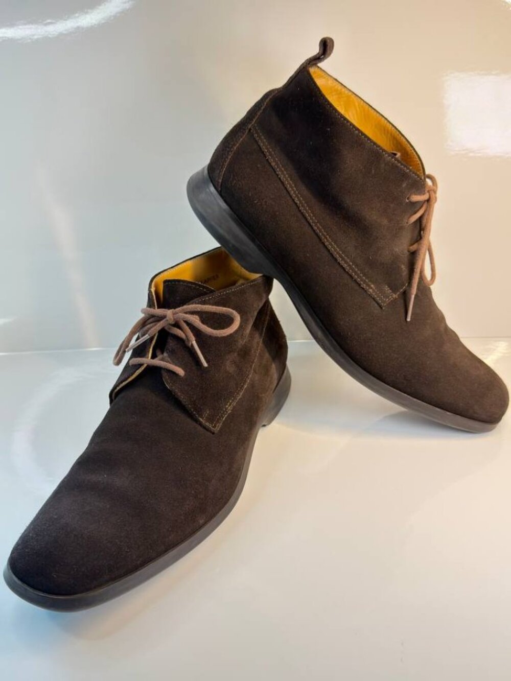 Bruno Magli Men’s Suede Chukka Boots – Made in Italy